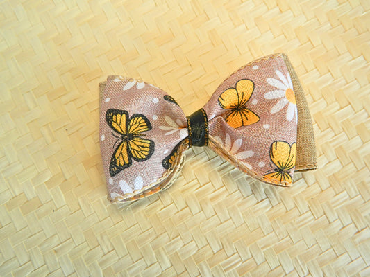 Dual fabric coffee bow